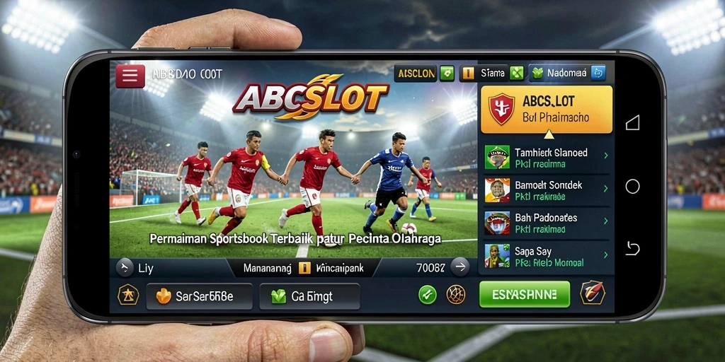 Tampilan gameplay <strong>ABCSLOT</strong> yang menarik dan interaktif dalam taruhan olahraga.