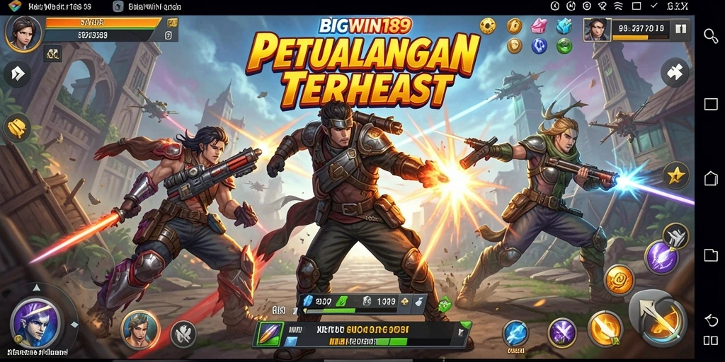 Tangkapan layar menampilkan aksi gameplay yang seru di BIGWIN189.