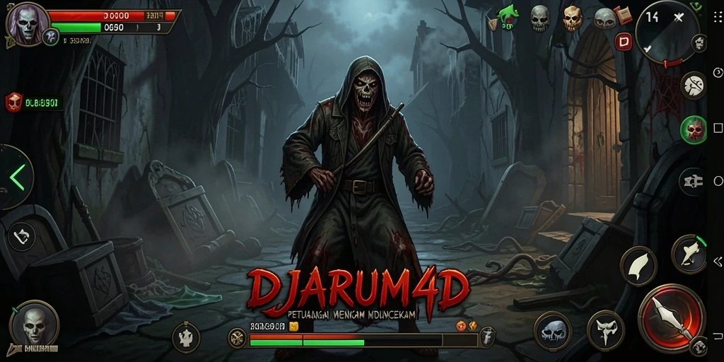 Gameplay DJARUM4D yang penuh ketegangan dan elemen horor.