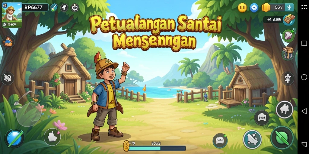 Tampilan menarik dari gameplay <strong>RP6677</strong> yang penuh warna dan seru.