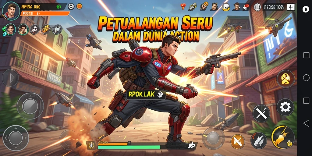 Tampilan gameplay RPOK yang seru dan menegangkan.